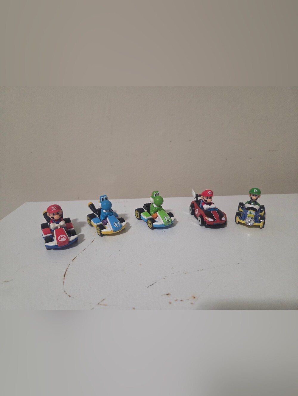 Mario Kart Character Mini Racers Set Of 5